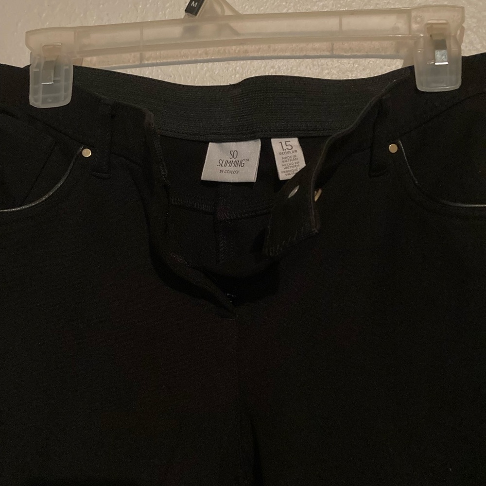 Size 1.5 so slimming pants black